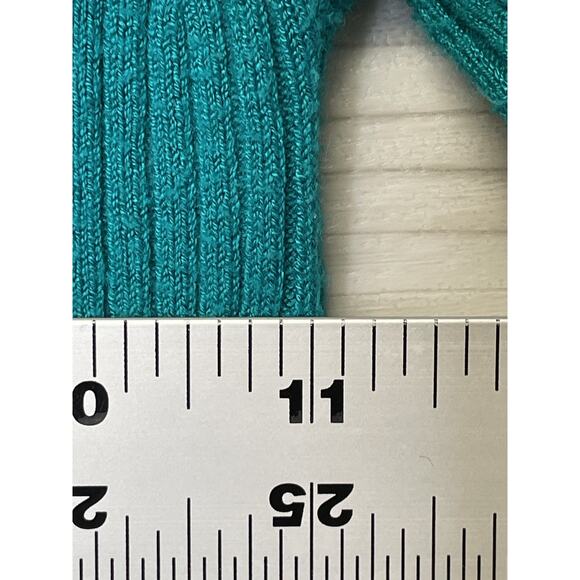 Urban Outfitters Sweater Womens Medium Ribbed Cut Out Mock Neck Long Sleeve Knit - Picture 4 of 9